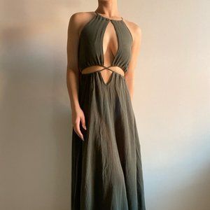 Organic cotton maxi dress